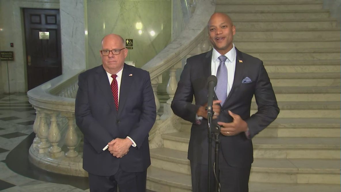 Governor Hogan, Governor-Elect Moore meet in Annapolis